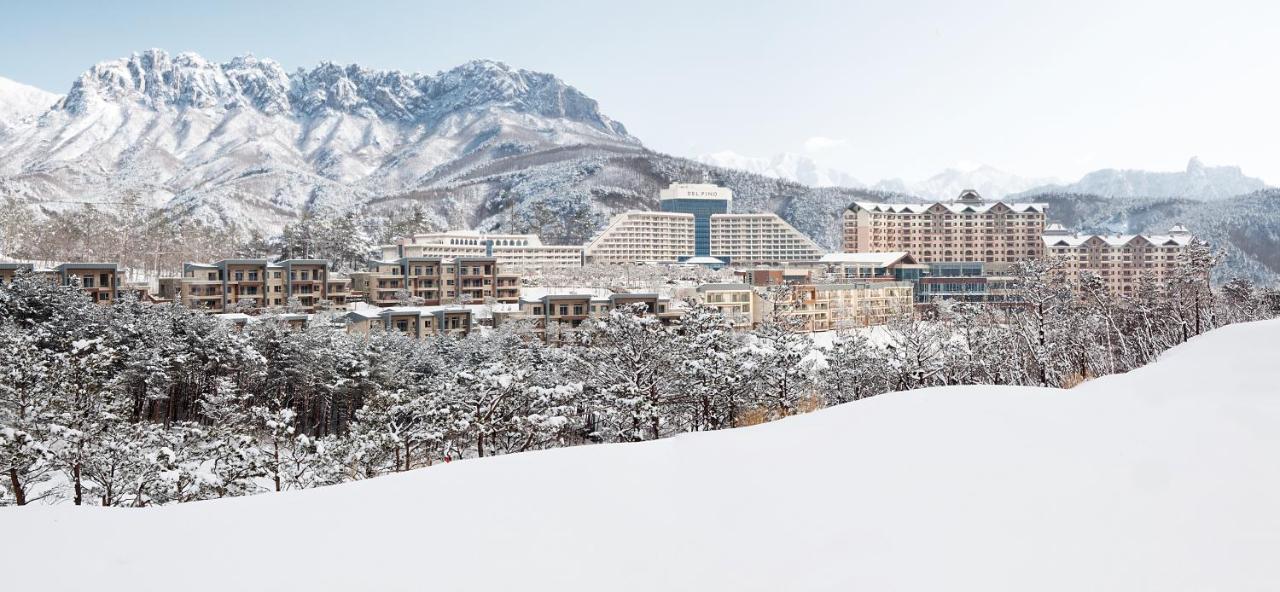Hotel Sono Felice Delpino Sokcho Esterno foto